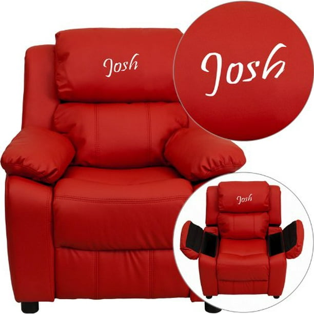 Flash Furniture Kids Personalized Deluxe Recliner